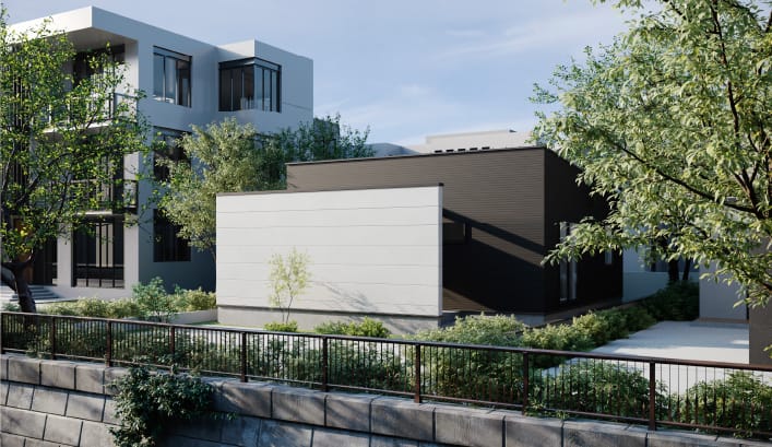 シンプルな平屋